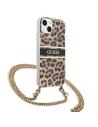 Hurtownia GSM - Case Guess GUHCP13MKBCLE Apple iPhone 13 Leoparden-Hardcase Gold Strap - GUE1366 - {ean13} - Hurt