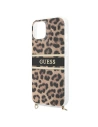 Hurtownia GSM - Case Guess GUHCP13MKBCLE Apple iPhone 13 Leoparden-Hardcase Gold Strap - GUE1366 - {ean13} - Hurt