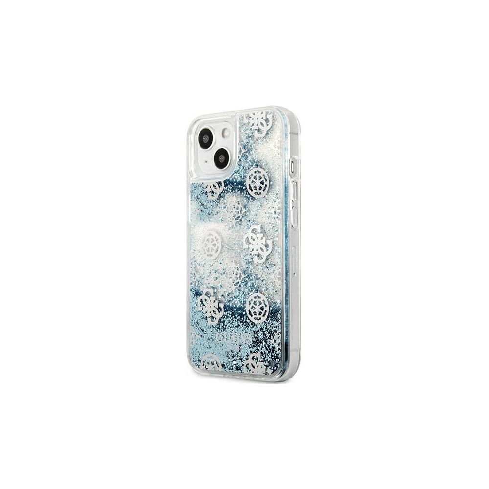 Hurtownia GSM - Etui Guess GUHCP13MLGPEBL Apple iPhone 13 niebieski/blue hardcase Peony Liquid Glitter - GUE1369BLU - {ean13} - Hurt