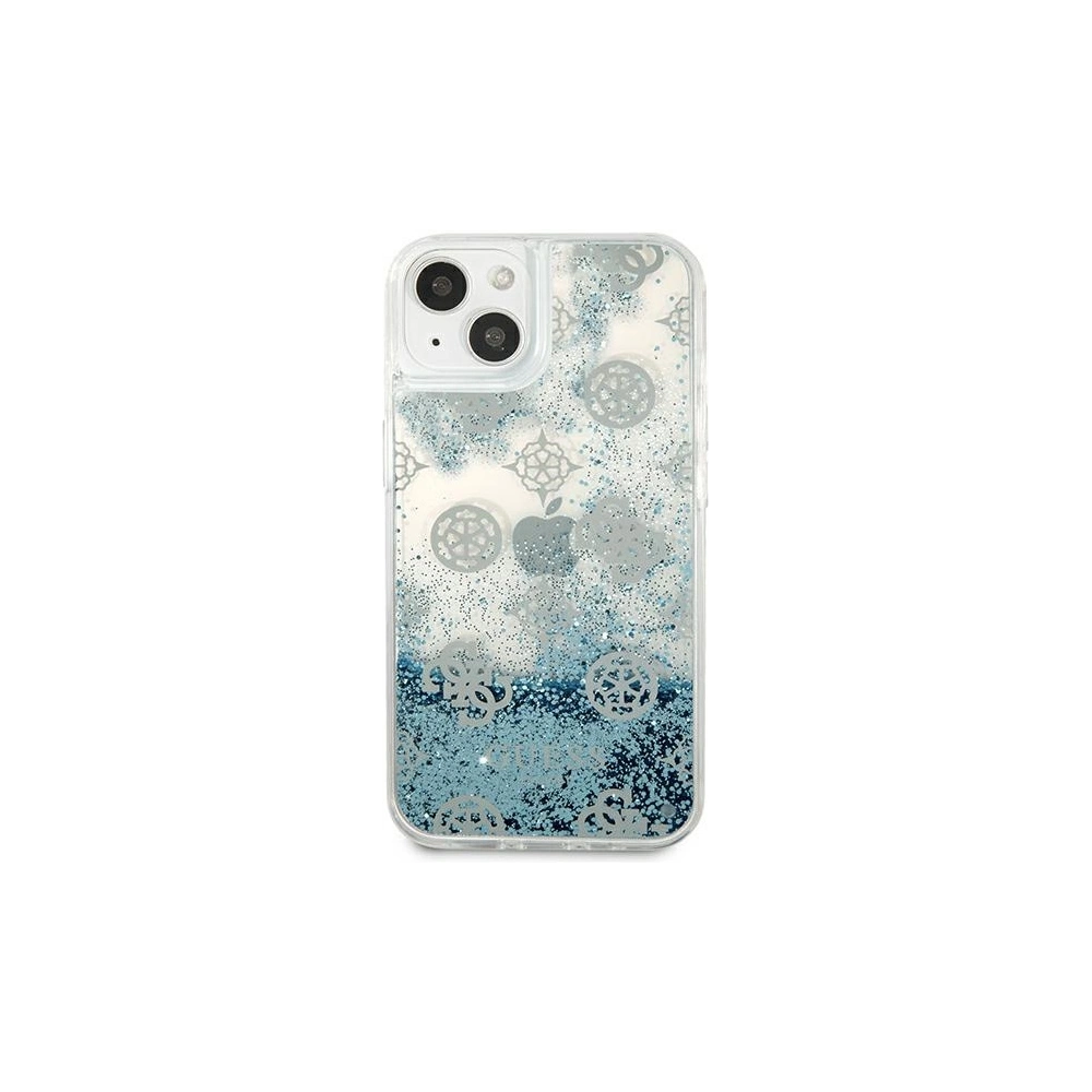 Hurtownia GSM - Etui Guess GUHCP13MLGPEBL Apple iPhone 13 niebieski/blue hardcase Peony Liquid Glitter - GUE1369BLU - {ean13} - Hurt