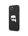 Hurtownia GSM - Etui Karl Lagerfeld KLHCP13MPKMK Apple iPhone 13 černý/black hardcase Leather Ikonik Karl's Head Metal - KLD722BLK - {ean13} - Hurt