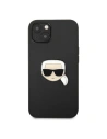 Hurtownia GSM - Etui Karl Lagerfeld KLHCP13MPKMK Apple iPhone 13 černý/black hardcase Leather Ikonik Karl's Head Metal - KLD722BLK - {ean13} - Hurt
