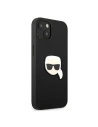 Hurtownia GSM - Case Karl Lagerfeld KLHCP13MPKMK Apple iPhone 13 schwarz/black hardcase Leder Ikonik Karls Kopf Metall - KLD722BLK - {ean13} - Hurt