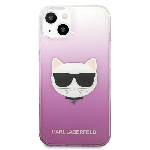 Etui Karl Lagerfeld KLHCP13SCTRP Apple iPhone 13 mini hardcase różowy/pink Choupette Head