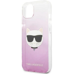 Etui Karl Lagerfeld KLHCP13SCTRP Apple iPhone 13 mini hardcase růžový/pink Choupette Head