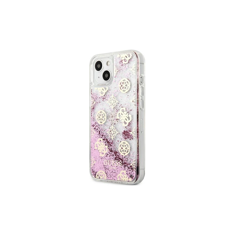 Hurtownia GSM - Etui Guess GUHCP13MLGPEPI Apple iPhone 13 růžový/pink hardcase Peony Liquid Glitter - GUE1371PNK - {ean13} - Hurt
