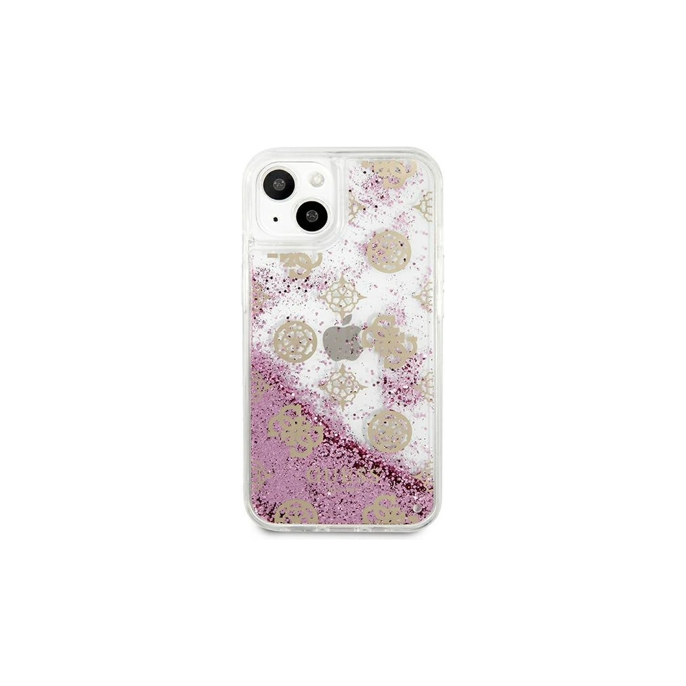 Hurtownia GSM - Etui Guess GUHCP13MLGPEPI Apple iPhone 13 růžový/pink hardcase Peony Liquid Glitter - GUE1371PNK - {ean13} - Hurt