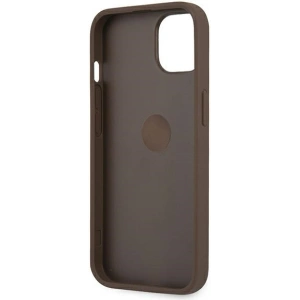 Hurtownia GSM - Case Guess GUHCP13S4GMRBR Apple iPhone 13 mini braun/brown hardcase 4G mit Ringständer - GUE1375BR - {ean13} - Hurt