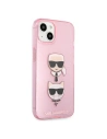 Hurtownia GSM - Etui Karl Lagerfeld KLHCP13SKCTUGLP Apple iPhone 13 mini różowy/pink hardcase Glitter Karl`s & Choupette - KLD727PNK - {ean13} - Hurt