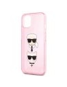 Hurtownia GSM - Etui Karl Lagerfeld KLHCP13SKCTUGLP Apple iPhone 13 mini różowy/pink hardcase Glitter Karl`s & Choupette - KLD727PNK - {ean13} - Hurt