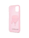 Hurtownia GSM - Etui Karl Lagerfeld KLHCP13SKHTUGLP Apple iPhone 13 mini różowy/pink hardcase Glitter Karl`s Head - KLD729PNK - {ean13} - Hurt