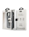 Hurtownia GSM - Etui Karl Lagerfeld KLHCP13SOKPG Apple iPhone 13 mini srebrny/silver hardcase Saffiano Ikonik Karl`s Patch - KLD731SLV - {ean13} - Hurt