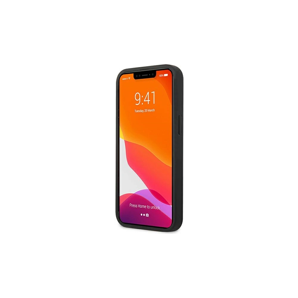 Hurtownia GSM - Etui Guess GUHCP13S4GMRGR Apple iPhone 13 mini szary/grey hardcase 4G with ring stand - GUE1376GRY - {ean13} - Hurt