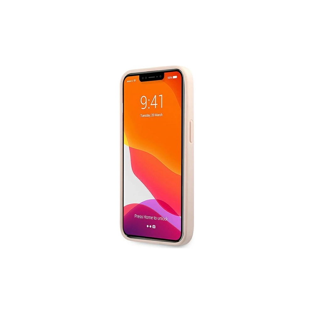Hurtownia GSM - Etui Guess GUHCP13S4GMRPI Apple iPhone 13 mini różowy/pink hardcase 4G with ring stand - GUE1377PNK - {ean13} - Hurt