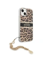 Hurtownia GSM - Etui Guess GUHCP13SKBSLEO Apple iPhone 13 mini Leopard hardcase Gold Chain - GUE1379 - {ean13} - Hurt