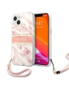Hurtownia GSM - Etui Guess GUHCP13SKMABPI Apple iPhone 13 mini růžový/pink hardcase Marble Strap Collection - GUE1380PNK - {ean13} - Hurt