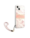 Hurtownia GSM - Etui Guess GUHCP13SKMABPI Apple iPhone 13 mini růžový/pink hardcase Marble Strap Collection - GUE1380PNK - {ean13} - Hurt