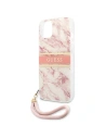 Hurtownia GSM - Etui Guess GUHCP13SKMABPI Apple iPhone 13 mini růžový/pink hardcase Marble Strap Collection - GUE1380PNK - {ean13} - Hurt
