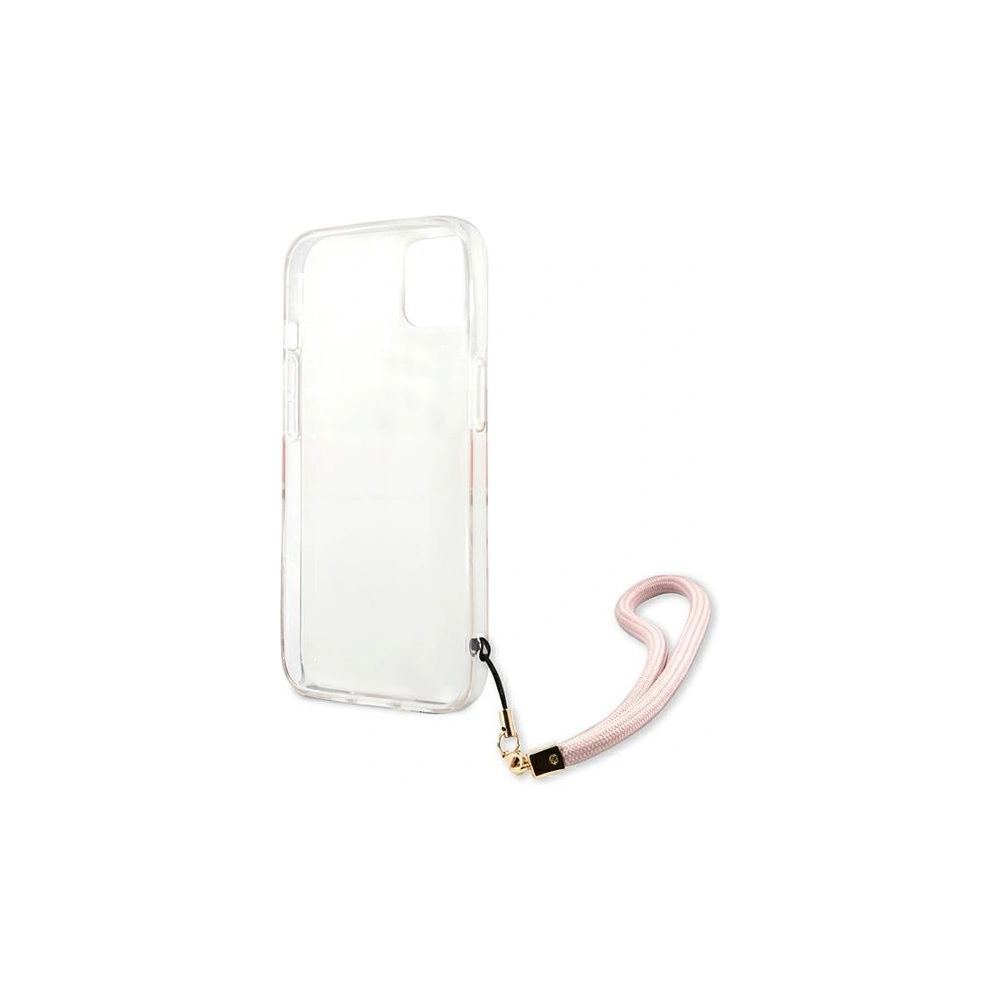 Hurtownia GSM - Etui Guess GUHCP13SKMABPI Apple iPhone 13 mini różowy/pink hardcase Marble Strap Collection - GUE1380PNK - {ean13} - Hurt