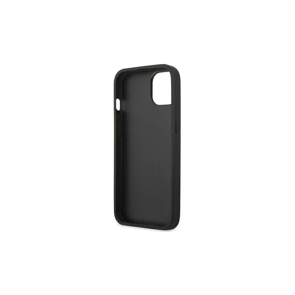 Hurtownia GSM - Etui Karl Lagerfeld KLHCP13SPKMP Apple iPhone 13 mini różowy/pink hardcase Leather Ikonik Karl`s Head Metal - KLD734PNK - {ean13} - Hurt