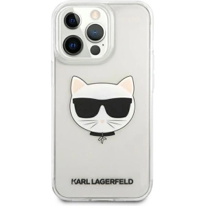 Etui Karl Lagerfeld KLHCP13XCTR Apple iPhone 13 Pro Max hardcase transparent Choupette Head