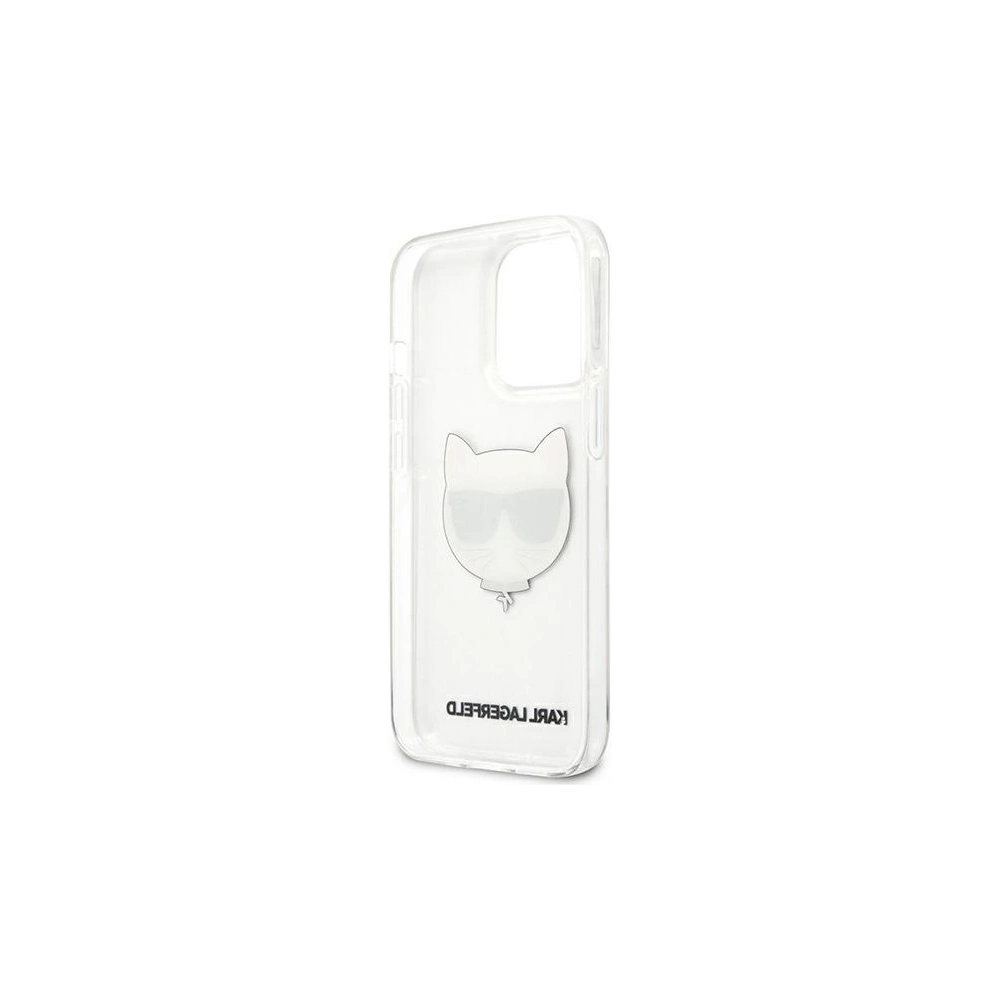 Wholesale Karl Lagerfeld KLHCP13XCTR Apple iPhone 13 Pro Max hardcase transparent Choupette Head - KLD735CL - {ean13} - Hurt