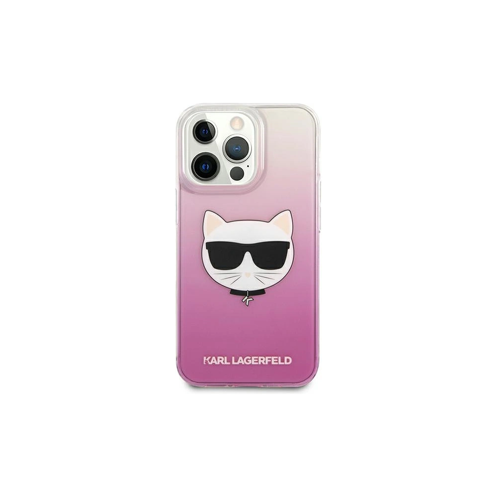 Hurtownia GSM - Etui Karl Lagerfeld KLHCP13XCTRP Apple iPhone 13 Pro Max hardcase różowy/pink Choupette Head - KLD736PNK - {ean13} - Hurt