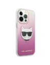 Wholesale Karl Lagerfeld KLHCP13XCTRP Apple iPhone 13 Pro Max hardcase pink Choupette Head - KLD736PNK - {ean13} - Hurt