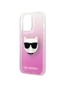 Wholesale Karl Lagerfeld KLHCP13XCTRP Apple iPhone 13 Pro Max hardcase pink Choupette Head - KLD736PNK - {ean13} - Hurt