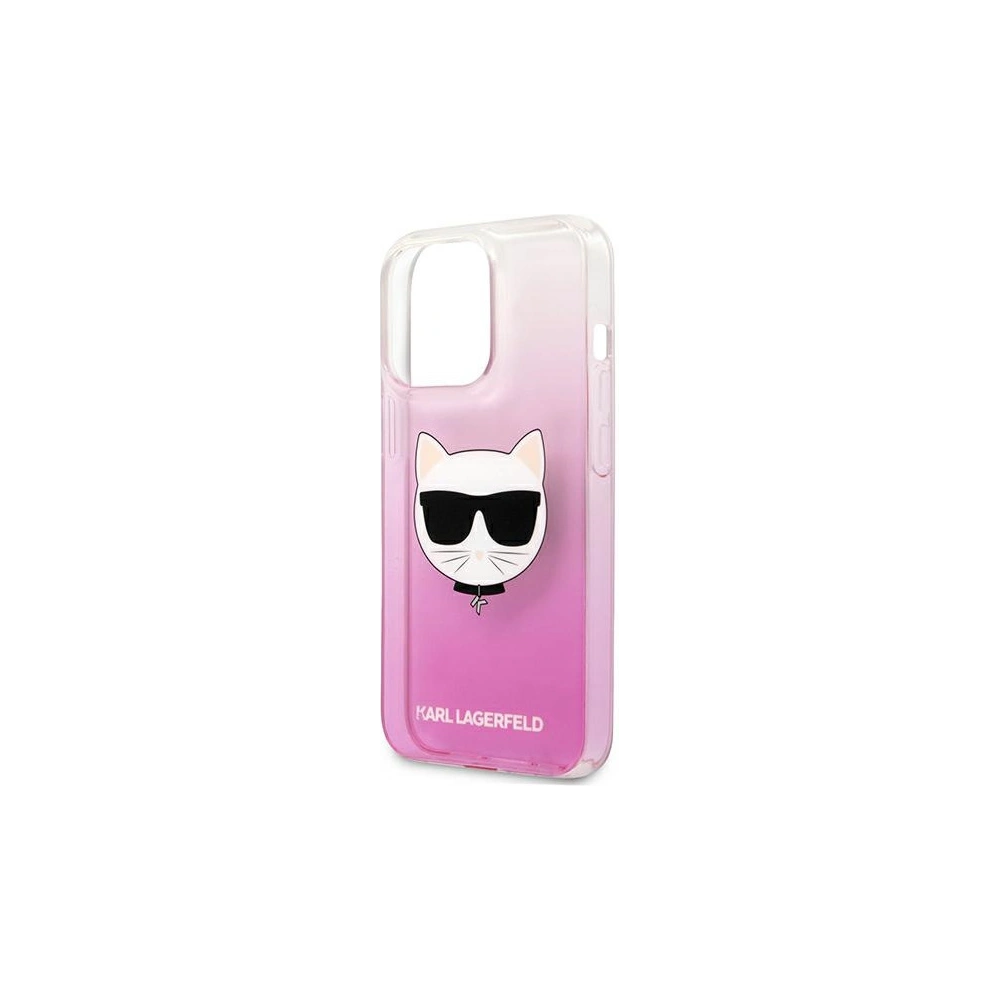 Hurtownia GSM - Etui Karl Lagerfeld KLHCP13XCTRP Apple iPhone 13 Pro Max hardcase różowy/pink Choupette Head - KLD736PNK - {ean13} - Hurt