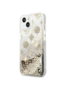 Hurtownia GSM - Etui Guess GUHCP13SLGPEGO Apple iPhone 13 mini złoty/gold hardcase Peony Liquid Glitter - GUE1381GLD - {ean13} - Hurt