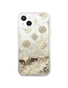 Hurtownia GSM - Etui Guess GUHCP13SLGPEGO Apple iPhone 13 mini złoty/gold hardcase Peony Liquid Glitter - GUE1381GLD - {ean13} - Hurt