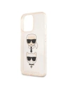 Hurtownia GSM - Case Karl Lagerfeld KLHCP13XKCTUGLGO Apple iPhone 13 Pro Max gold/hartschale Glitter Karl`s & Choupette - KLD737GLD - {ean13} - Hurt