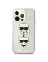Hurtownia GSM - Etui Karl Lagerfeld KLHCP13XKCTUGLS Apple iPhone 13 Pro Max srebrny/silver hardcase Glitter Karl`s & Choupette - KLD739SLV - {ean13} - Hurt