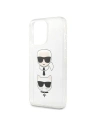 Hurtownia GSM - Etui Karl Lagerfeld KLHCP13XKCTUGLS Apple iPhone 13 Pro Max srebrny/silver hardcase Glitter Karl`s & Choupette - KLD739SLV - {ean13} - Hurt