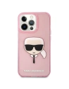 Hurtownia GSM - Etui Karl Lagerfeld KLHCP13XKHTUGLP Apple iPhone 13 Pro Max różowy/pink hardcase Glitter Karl`s Head - KLD740PNK - {ean13} - Hurt