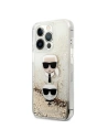 Hurtownia GSM - Etui Karl Lagerfeld KLHCP13XKICGLD Apple iPhone 13 Pro Max zlatý/gold hardcase Liquid Glitter Karl&Choupette Head - KLD741GLD - {ean13} - Hurt