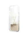 Wholesale Karl Lagerfeld KLHCP13XKICGLD Apple iPhone 13 Pro Max gold hardcase Liquid Glitter Karl&Choupette Head - KLD741GLD - {ean13} - Hurt
