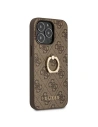 Hurtownia GSM - Etui Guess GUHCP13X4GMRBR Apple iPhone 13 Pro Max brązowy/brown hardcase 4G with ring stand - GUE1386BR - {ean13} - Hurt