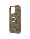 Hurtownia GSM - Etui Guess GUHCP13X4GMRBR Apple iPhone 13 Pro Max brązowy/brown hardcase 4G with ring stand - GUE1386BR - {ean13} - Hurt