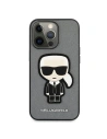 Hurtownia GSM - Etui Karl Lagerfeld KLHCP13XOKPG Apple iPhone 13 Pro Max srebrny/silver hardcase Saffiano Ikonik Karl`s Patch - KLD742SLV - {ean13} - Hurt