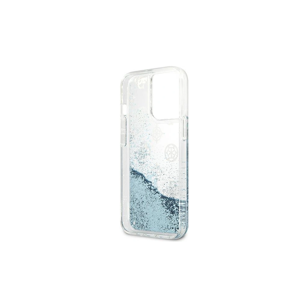 Hurtownia GSM - Etui Guess GUHCP13XLGPEBL Apple iPhone 13 Pro Max modrý/blue hardcase Peony Liquid Glitter - GUE1391BLU - {ean13} - Hurt