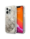 Etui Guess GUHCP13XLGPEGO Apple iPhone 13 Pro Max zlatý/gold hardcase Peony Liquid Glitter