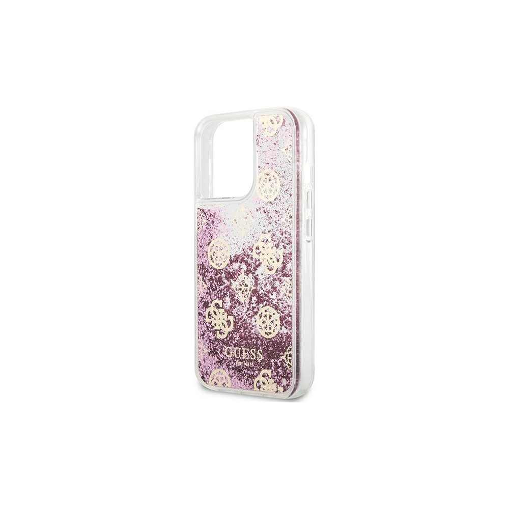 Hurtownia GSM - Etui Guess GUHCP13XLGPEPI Apple iPhone 13 Pro Max różowy/pink hardcase Peony Liquid Glitter - GUE1393PNK - {ean13} - Hurt