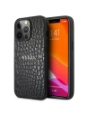 Etui Guess GUHCP13XPCRBBK Apple iPhone 13 Pro Max czarny/black Croco Strap Collection