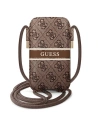 Torebka Guess GUPHM4GDBR 6,1 palce hnědá/brown hardcase 4G Stripe