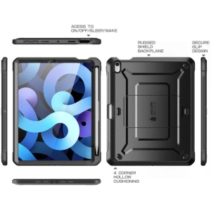 Hurtownia GSM - Tok Supcase Unicorn Beetle Pro Apple iPad mini 2021 (6. generációs) / iPad mini 8.3" 2024 7gen Fekete - SPC210BLK - {ean13} - Hurt