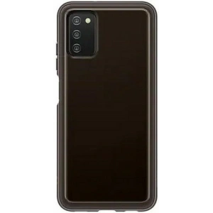 Wholesale Samsung Galaxy A03s EF-QA038TB Soft Clear Cover black - SMG517BLK - {ean13} - Hurt