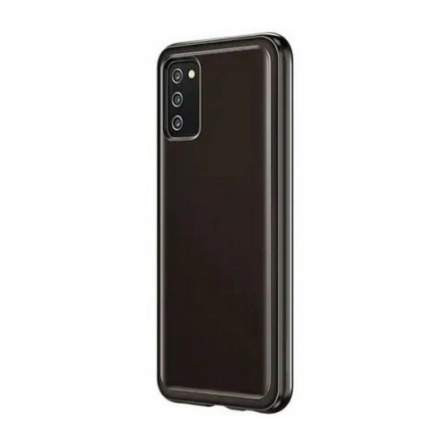 Etui Samsung Galaxy A03s EF-QA038TB Soft Clear Cover czarny/black