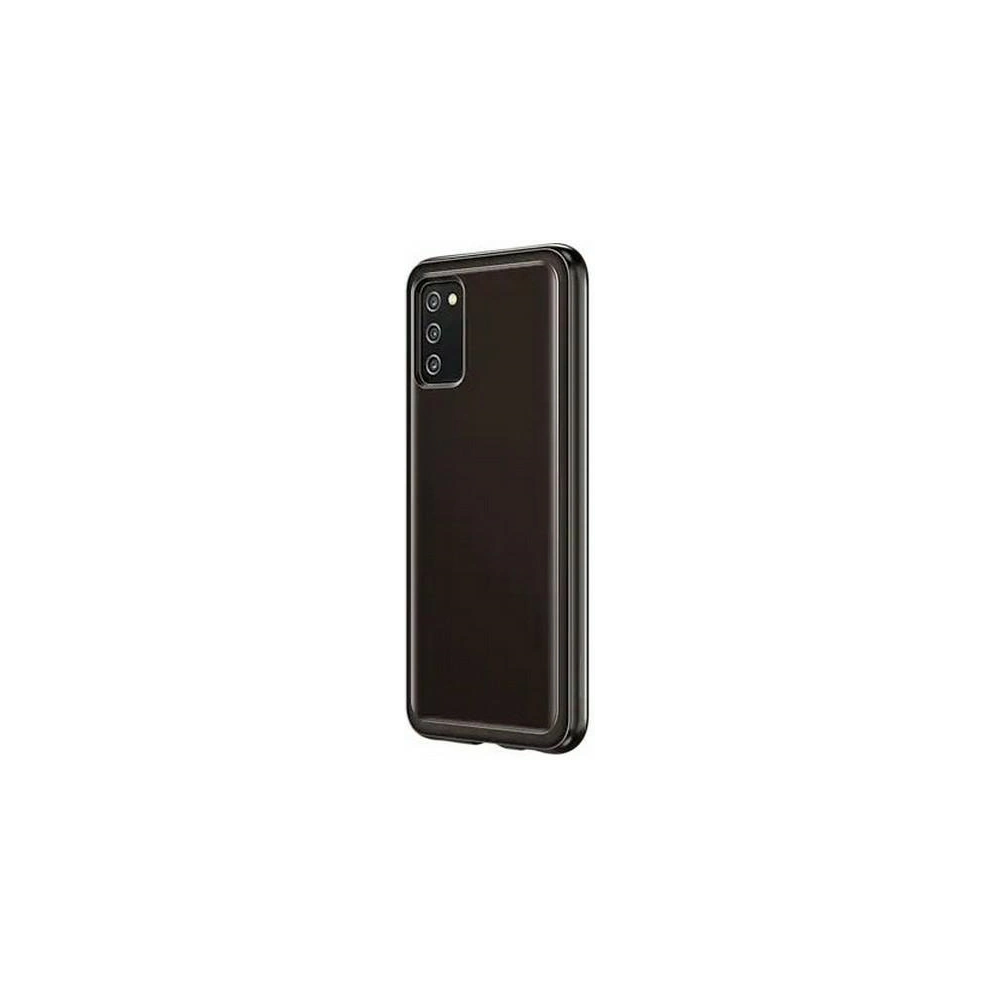 Hurtownia GSM - Etui Samsung Galaxy A03s EF-QA038TB Soft Clear Cover czarny/black - SMG517BLK - {ean13} - Hurt